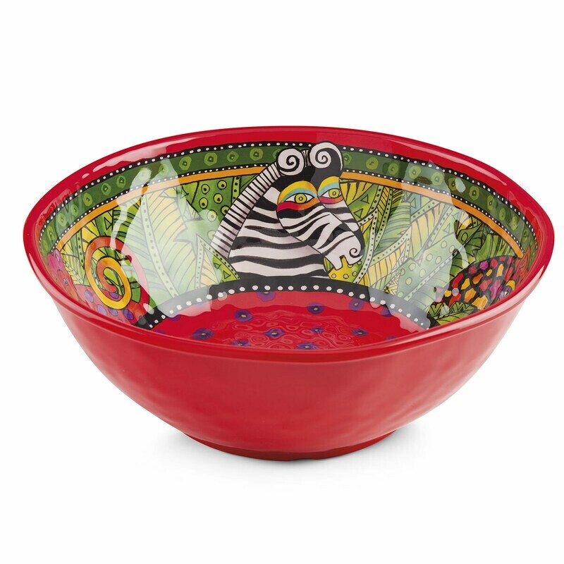 Egan Insalatiera Laurel Burch Jungle Rosso