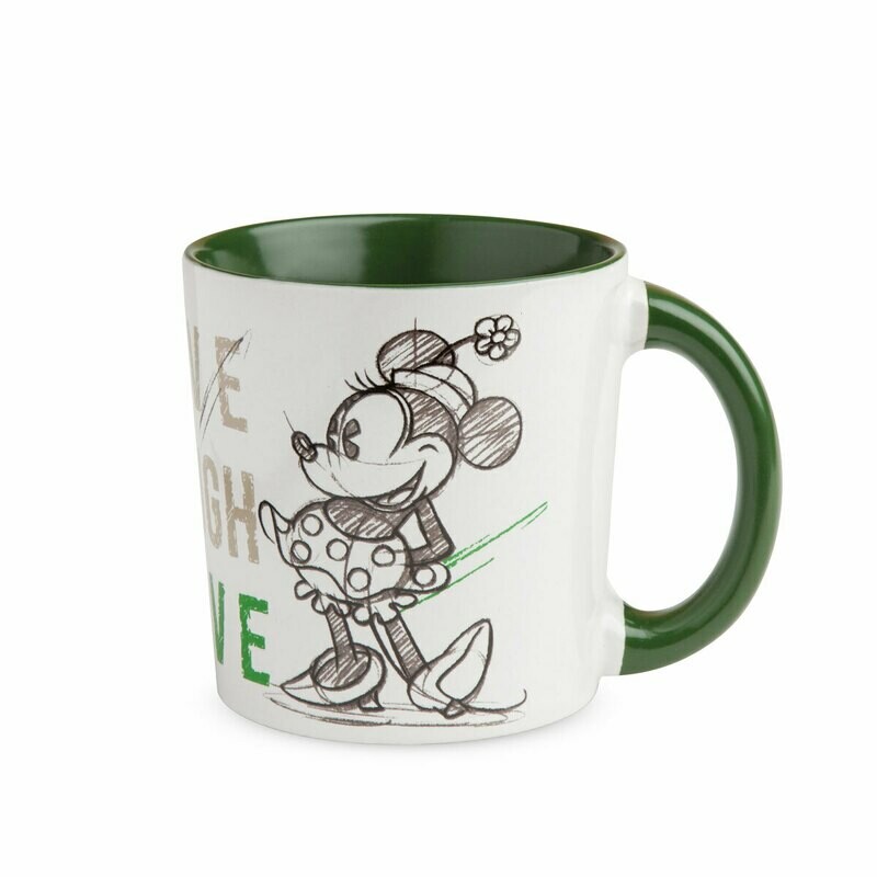 Egan Mug Minnie Live Laugh Love Verde
