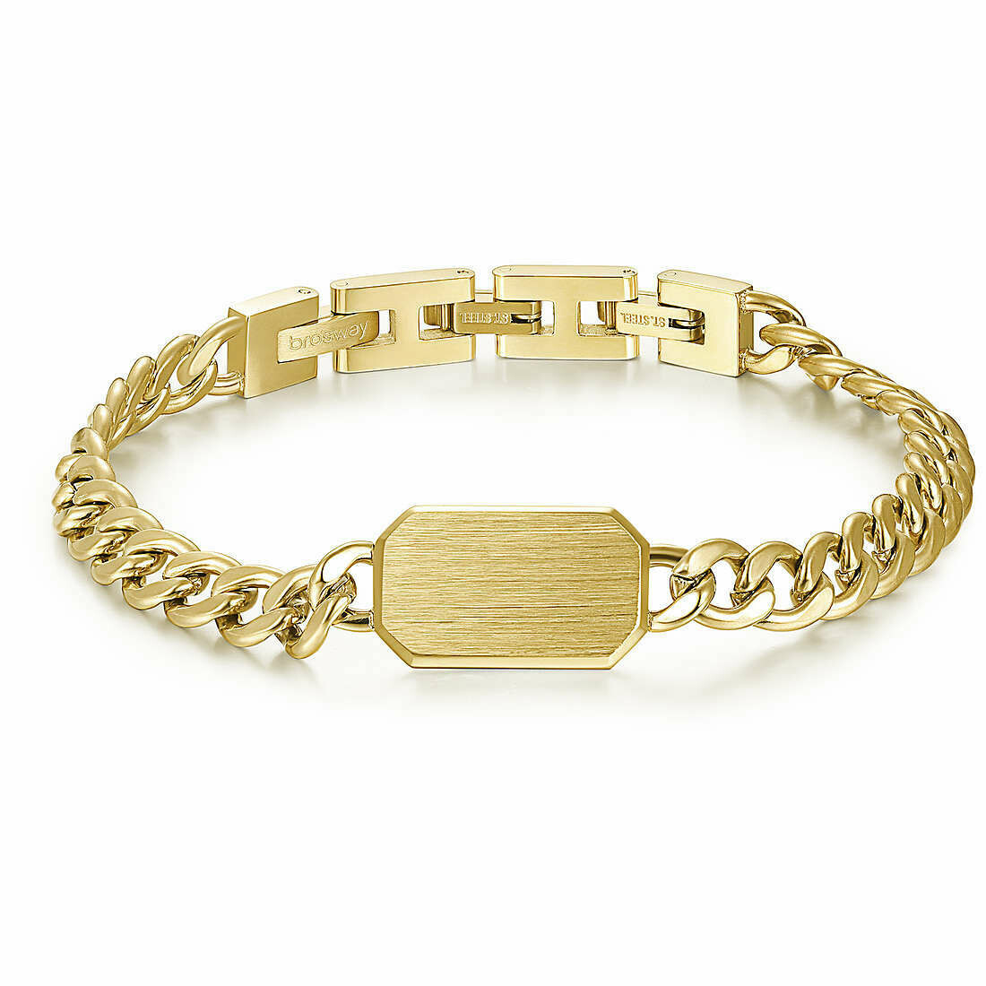 Brosway Bracciale Ink Placca Dorato