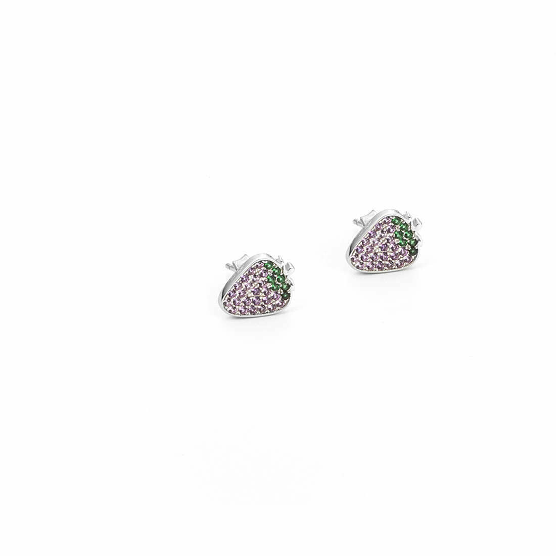 Cesare Paciotti 4Us Orecchini Argento Fragola