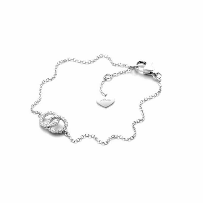Cesare Paciotti 4Us Bracciale Argento Cerchi