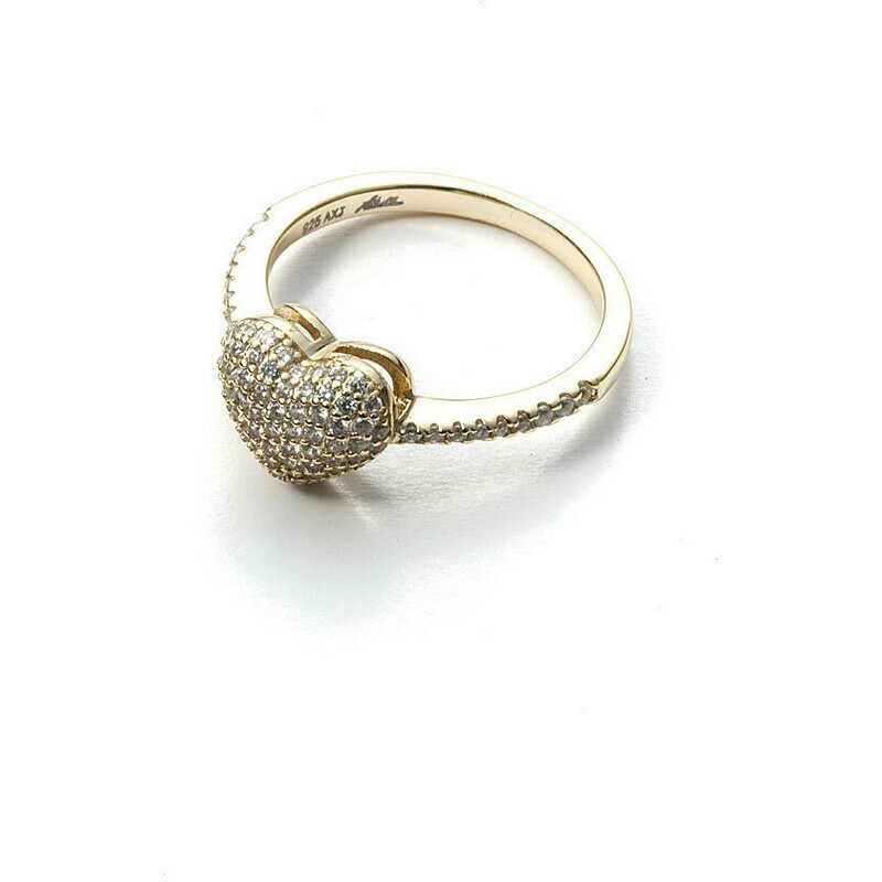 Cesare Paciotti 4Us Anello Argento Cuore