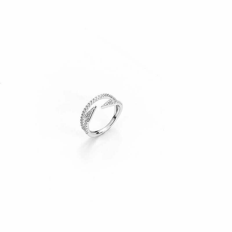 Cesare Paciotti 4Us Anello Argento Frecce