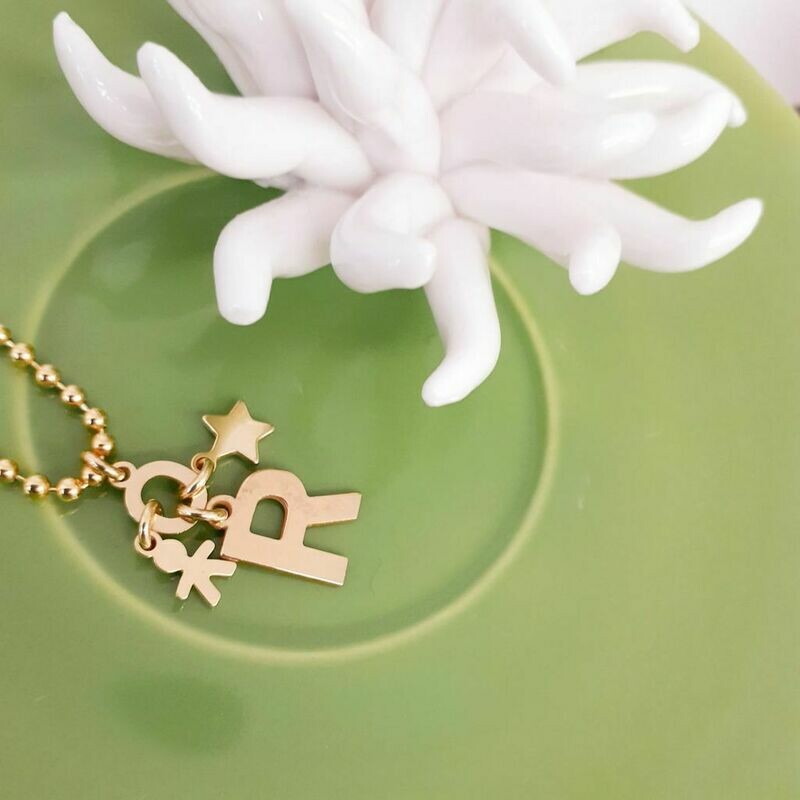 Collana Argento PVD Gold Fransis