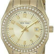 Caravelle Orologio Acciaio PVD Gold