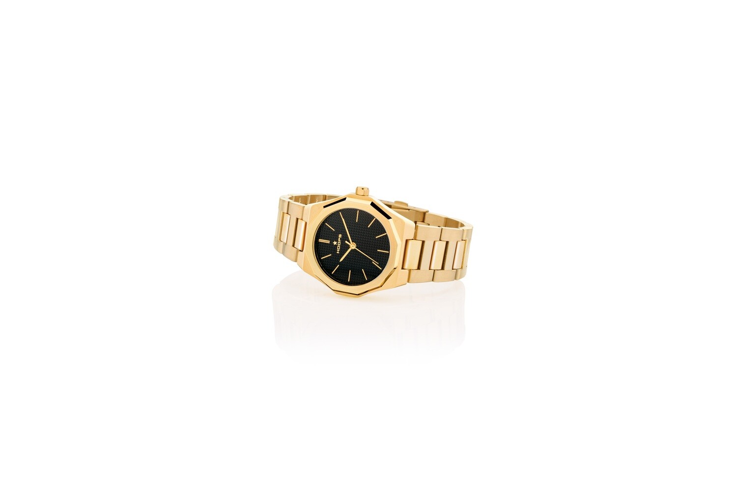 Hoops Orologio Royal Gold, Colore quadrante: Nero
