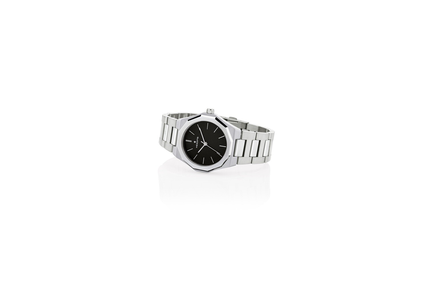 Hoops Orologio Royal Silver, Colore quadrante: Nero