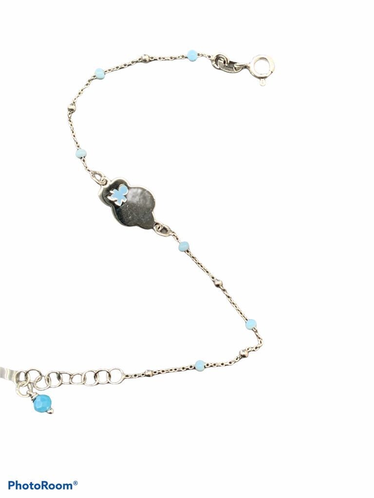 Bracciale Argento Bimbo, Elemento centrale: Nuvola