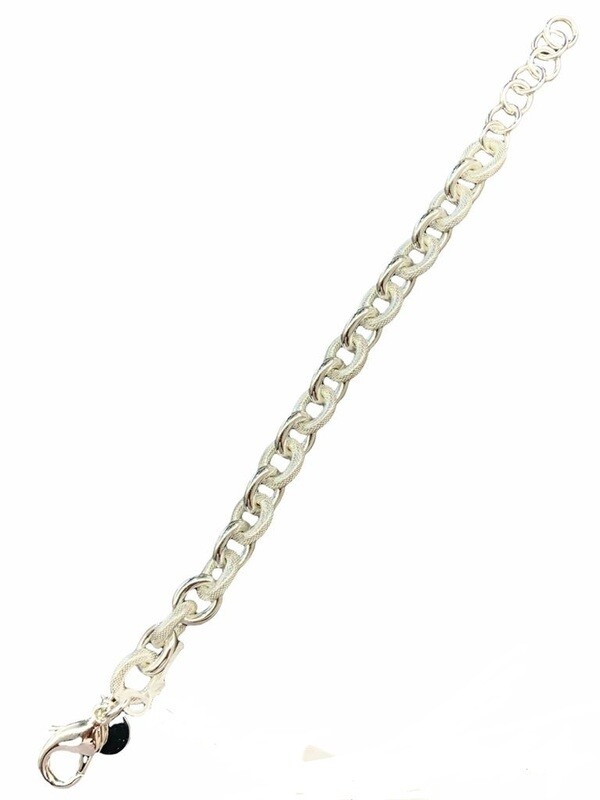 Bracciale maglia Catena Satinata