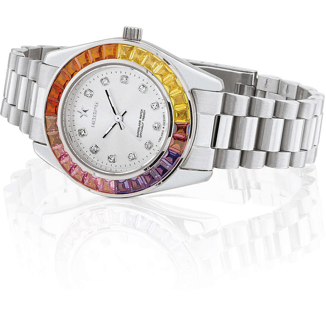 Hoops Orologio Monte Carlo Silver