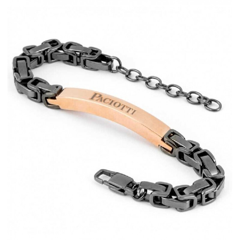 Cesare Paciotti 4 Us Bracciale Maglia Quadrata