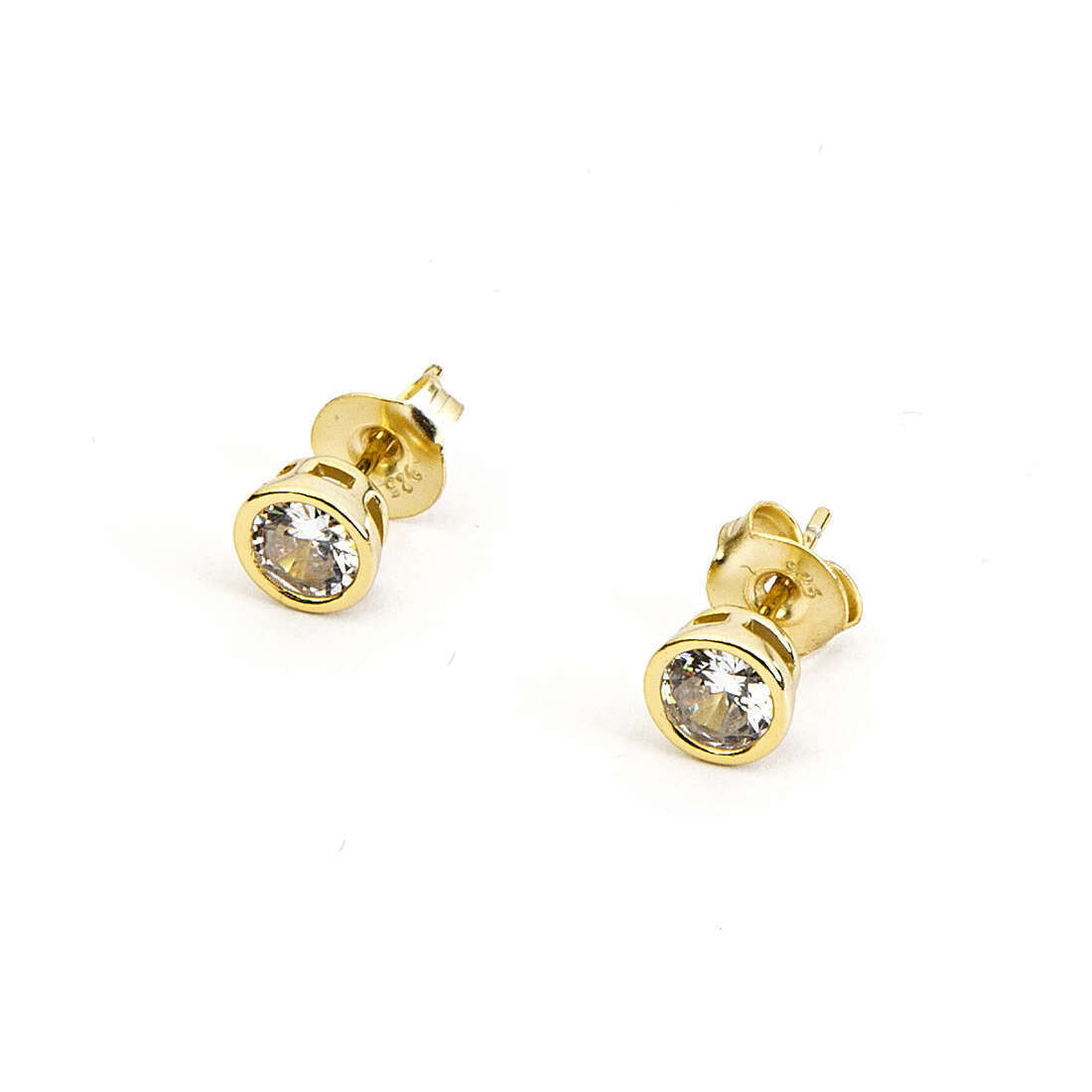 Cesare Paciotti For Us Orecchini Punto Luce Gold