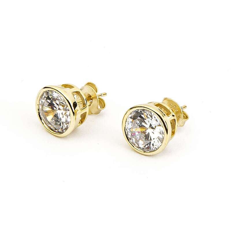 Cesare Paciotti For Us Orecchini Punto Luce Gold