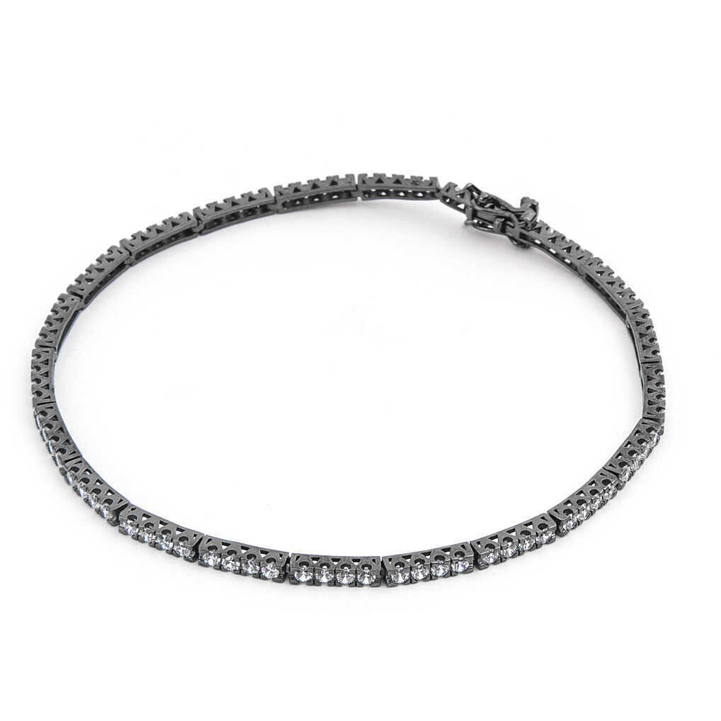 Cesare Paciotti Bracciale Tennis Black