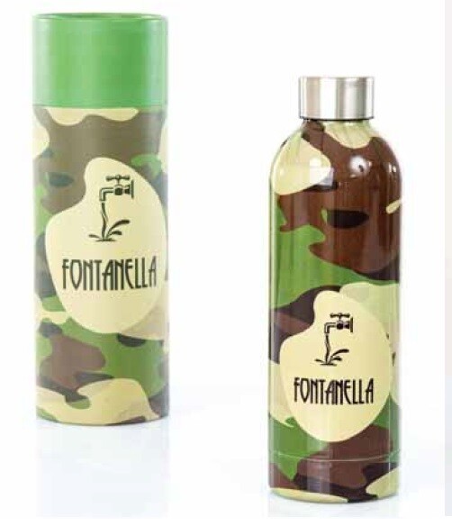 Fontanella Mimetica Borraccia Termica