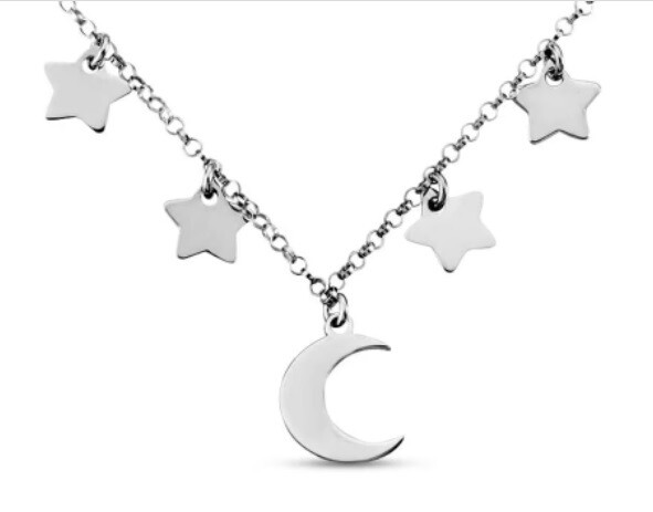 Stroili Collana Luna Stelle