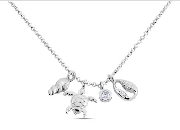 Stroili Collana Tartaruga Conchiglie