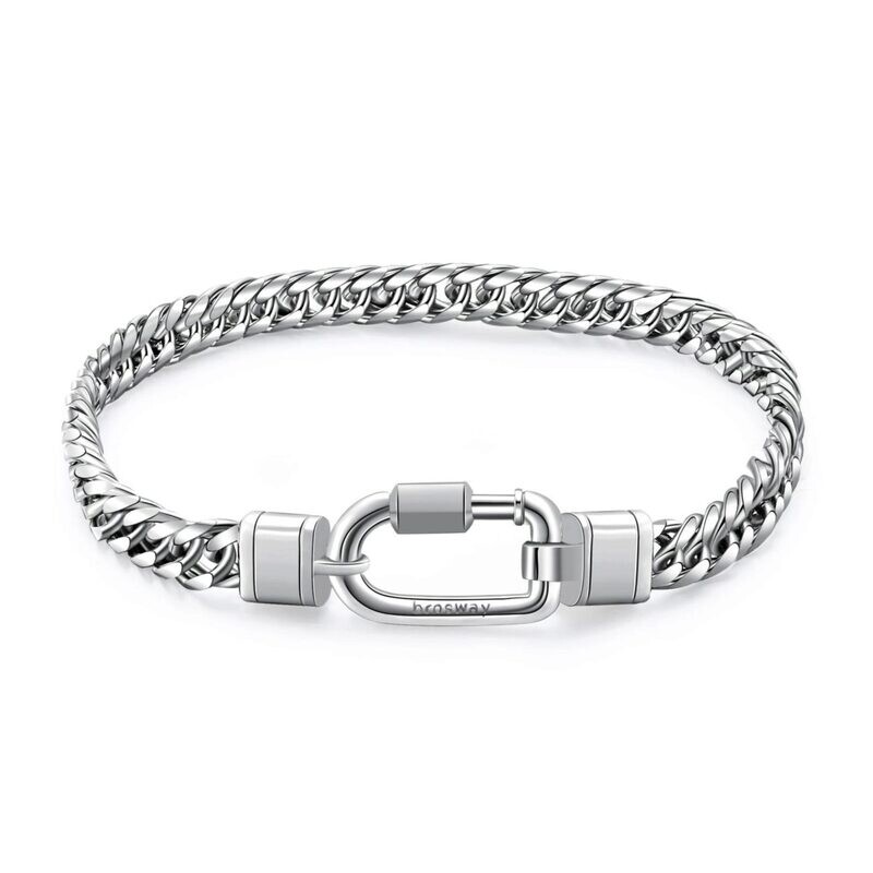 Brosway Bracciale Naxos Grumetta Acciaio