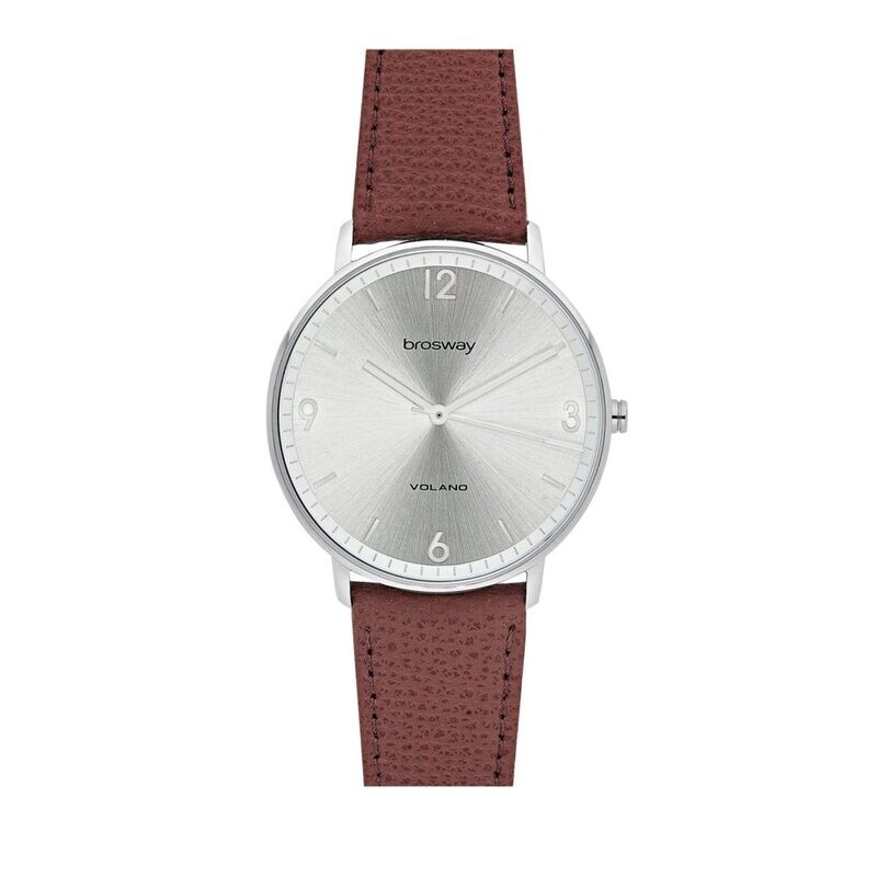 Brosway Orologio Volano Pelle Marrone