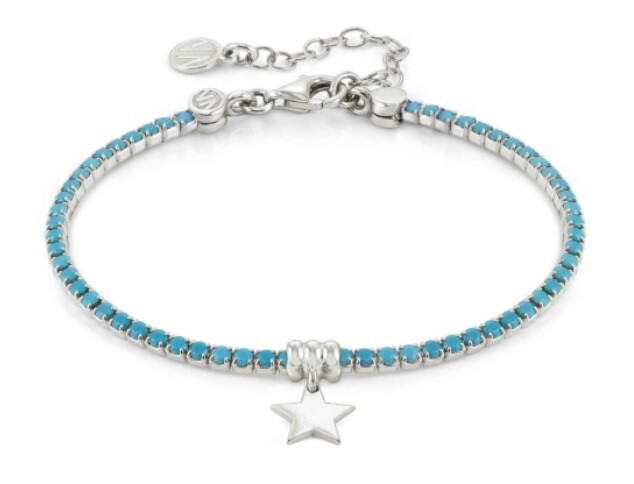 NominatioN Bracciale Chick&amp;Charm Turchese Stella