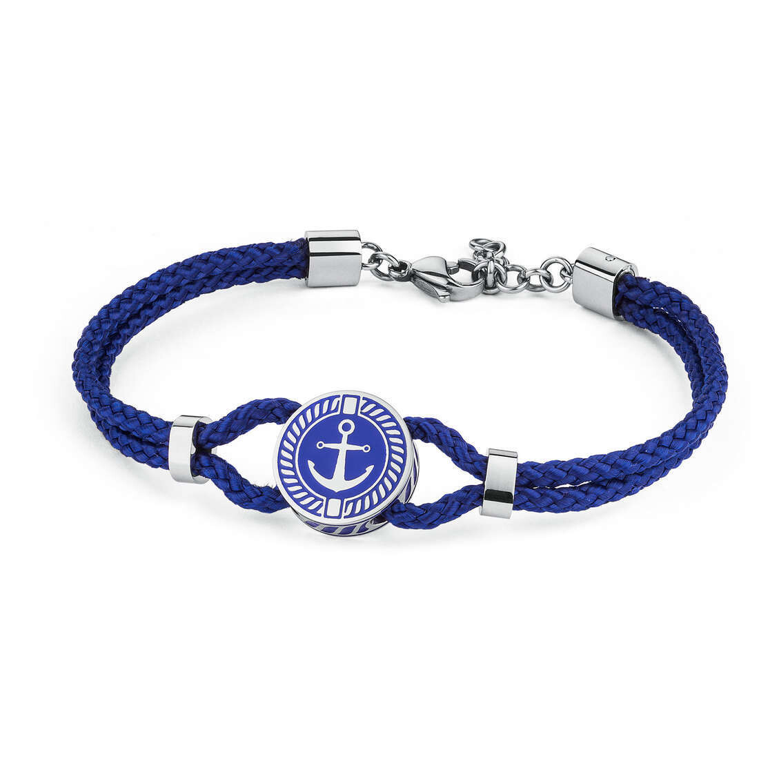 Brosway Bracciale Nautilus Corda Blu Timone