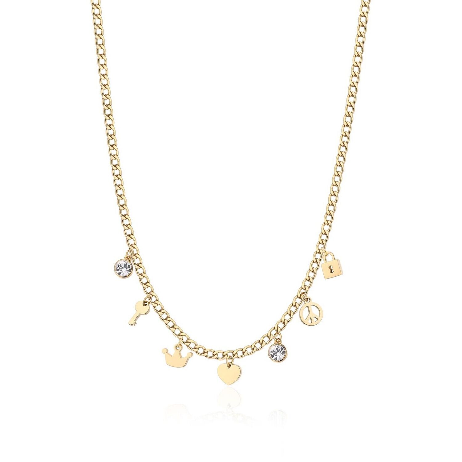 S’Agapõ Collana Message Gold Favola