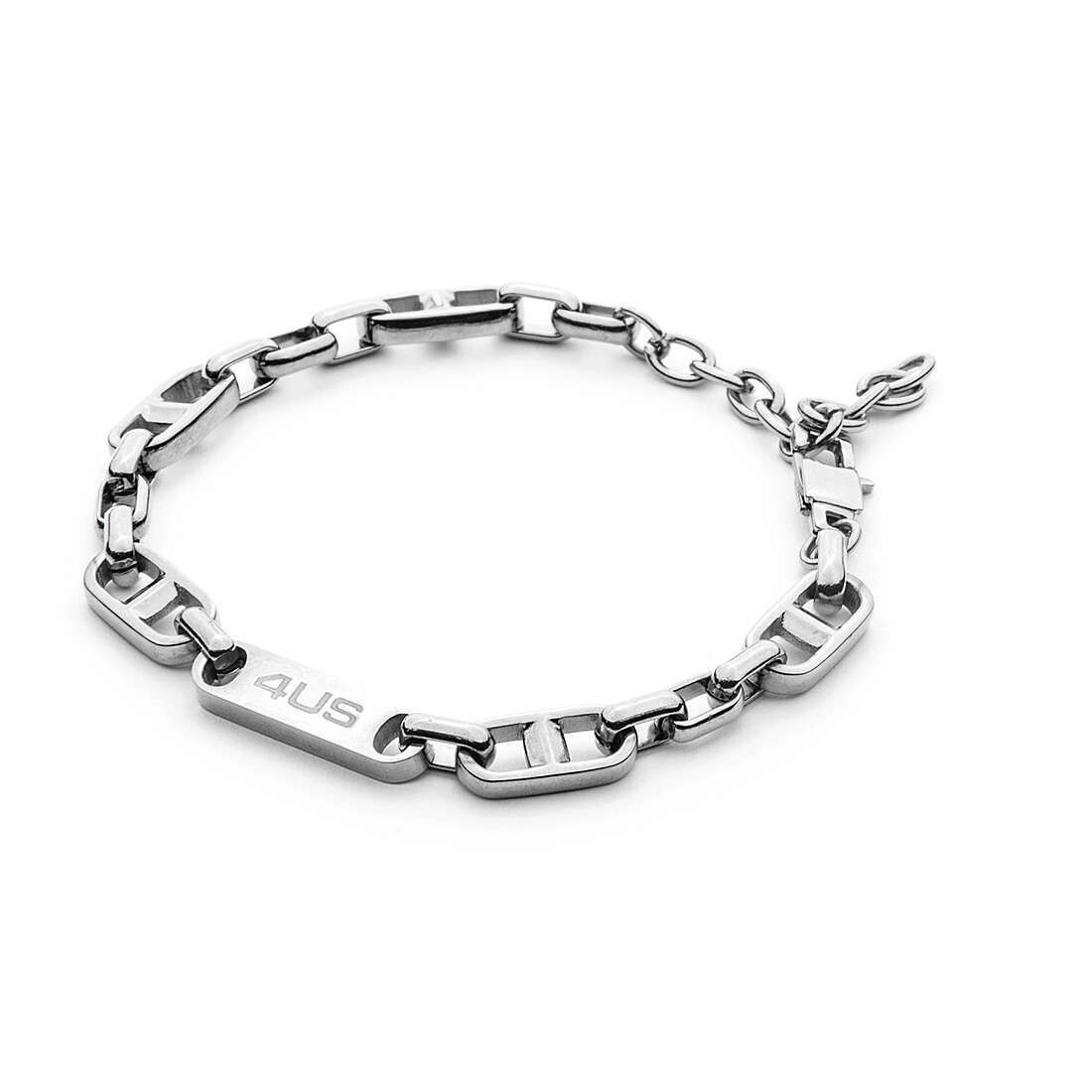 Cesare Paciotti 4Us Bracciale Catena Silver