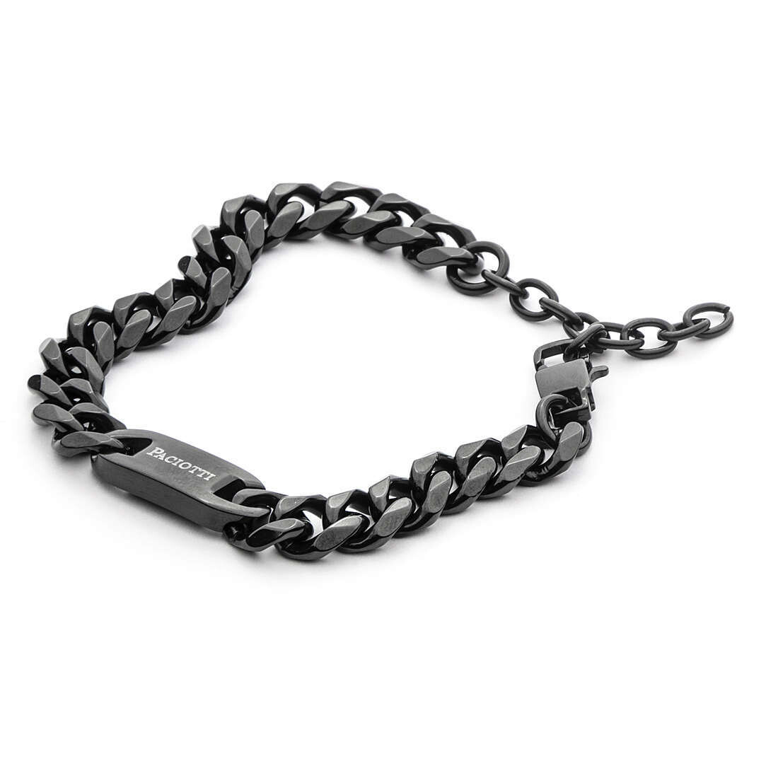 Cesare Paciotti 4Us Bracciale Grumetta Larga Nera