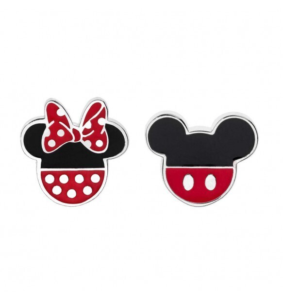 Disney Orecchini Argento Minnie Topolino