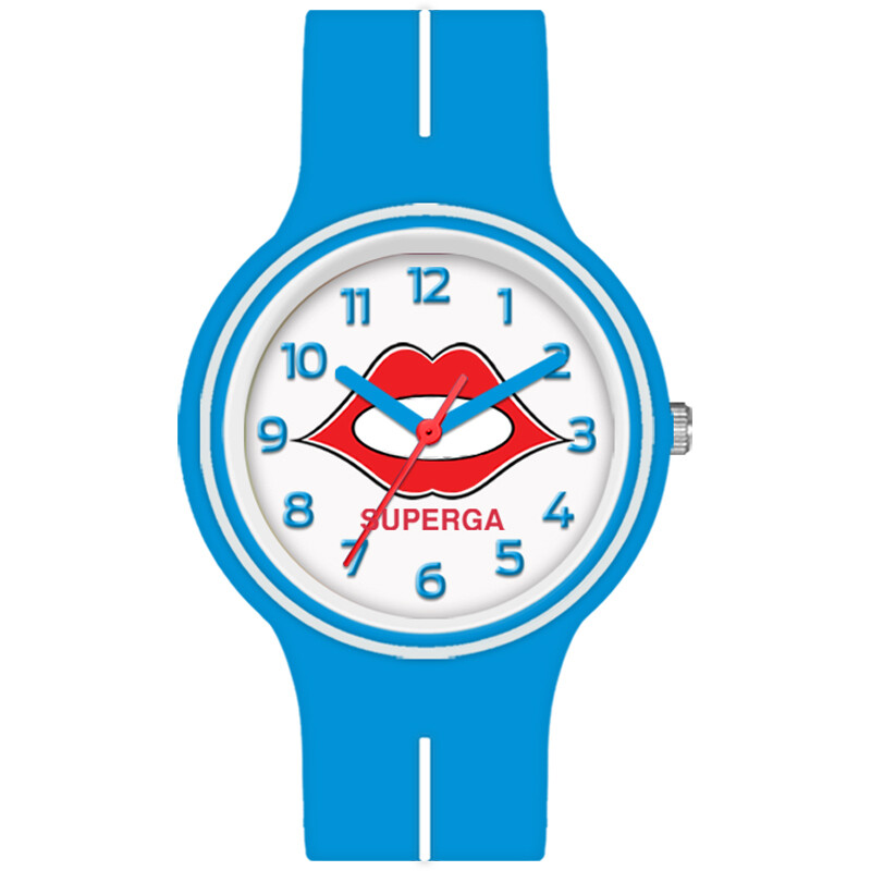 Superga Orologio Piccolo Celeste Bianco