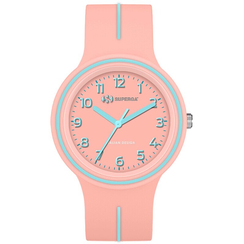 Superga Orologio Piccolo Salmone Azzurro