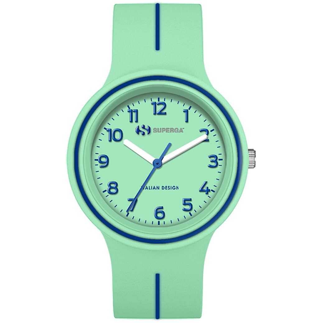 Superga Orologio Piccolo Verde Acqua Blu