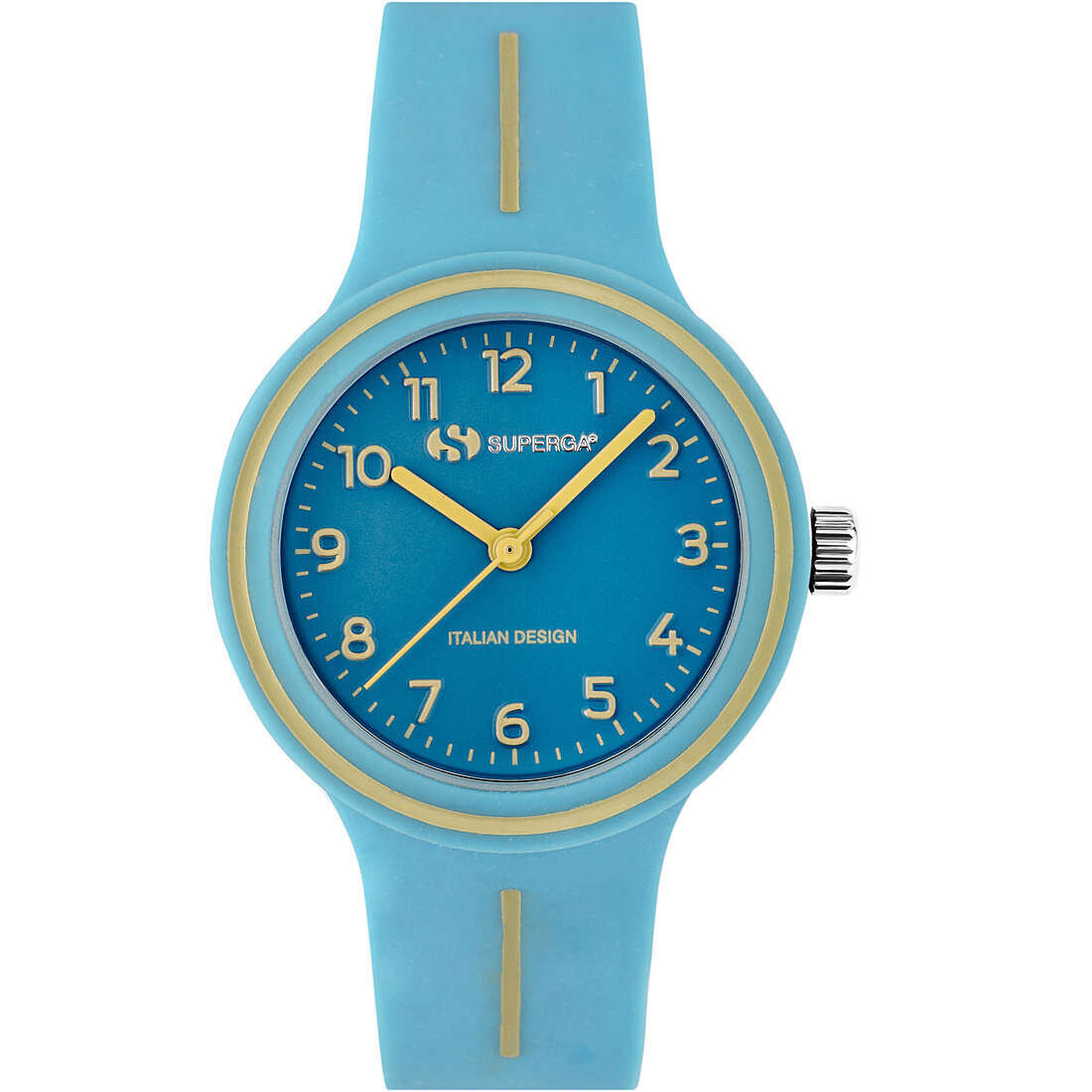 Superga Orologio Piccolo Azzurro Giallo