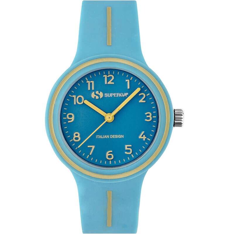 Superga Orologio Piccolo Azzurro Giallo