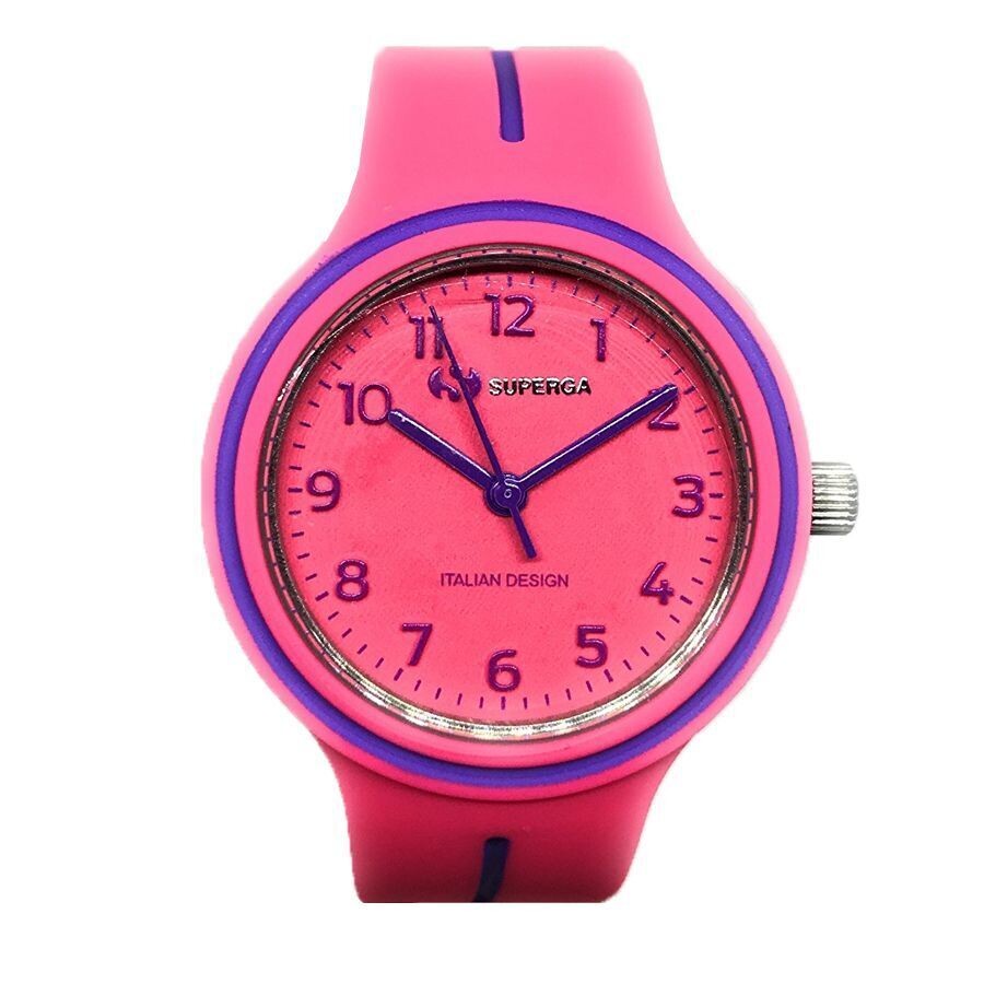 Superga Orologio Piccolo Rosa Fluo Blu