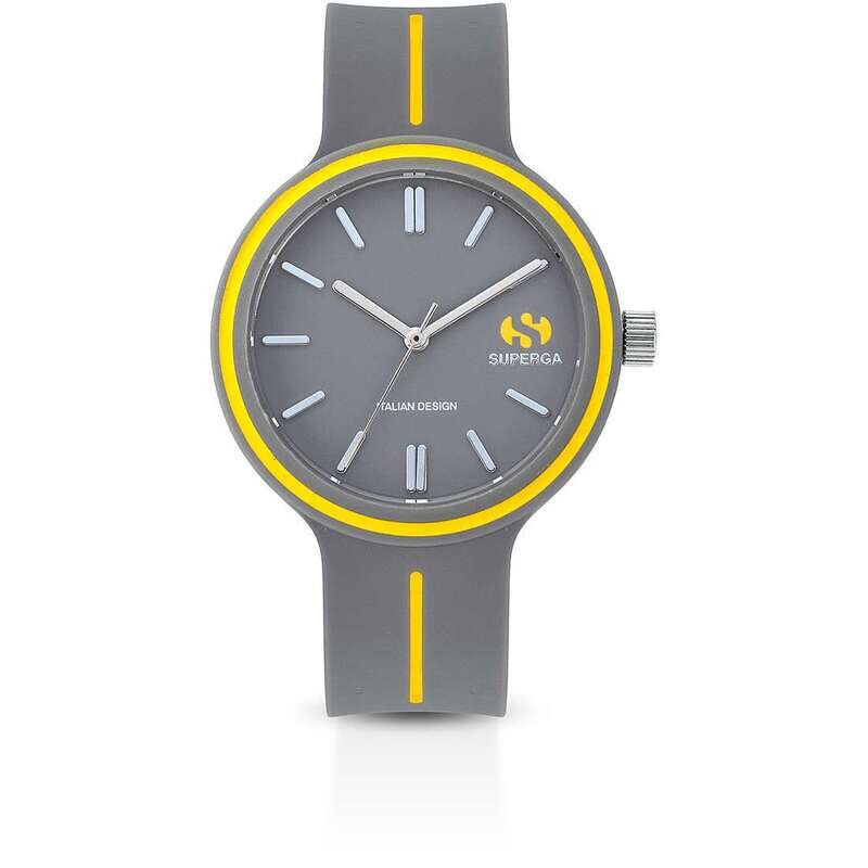 Superga Orologio Medio Grigio Giallo