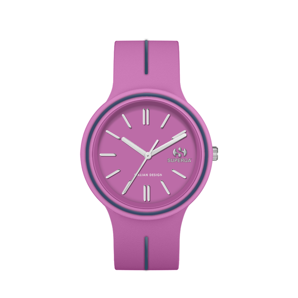 Superga Orologio Medio Viola Blu