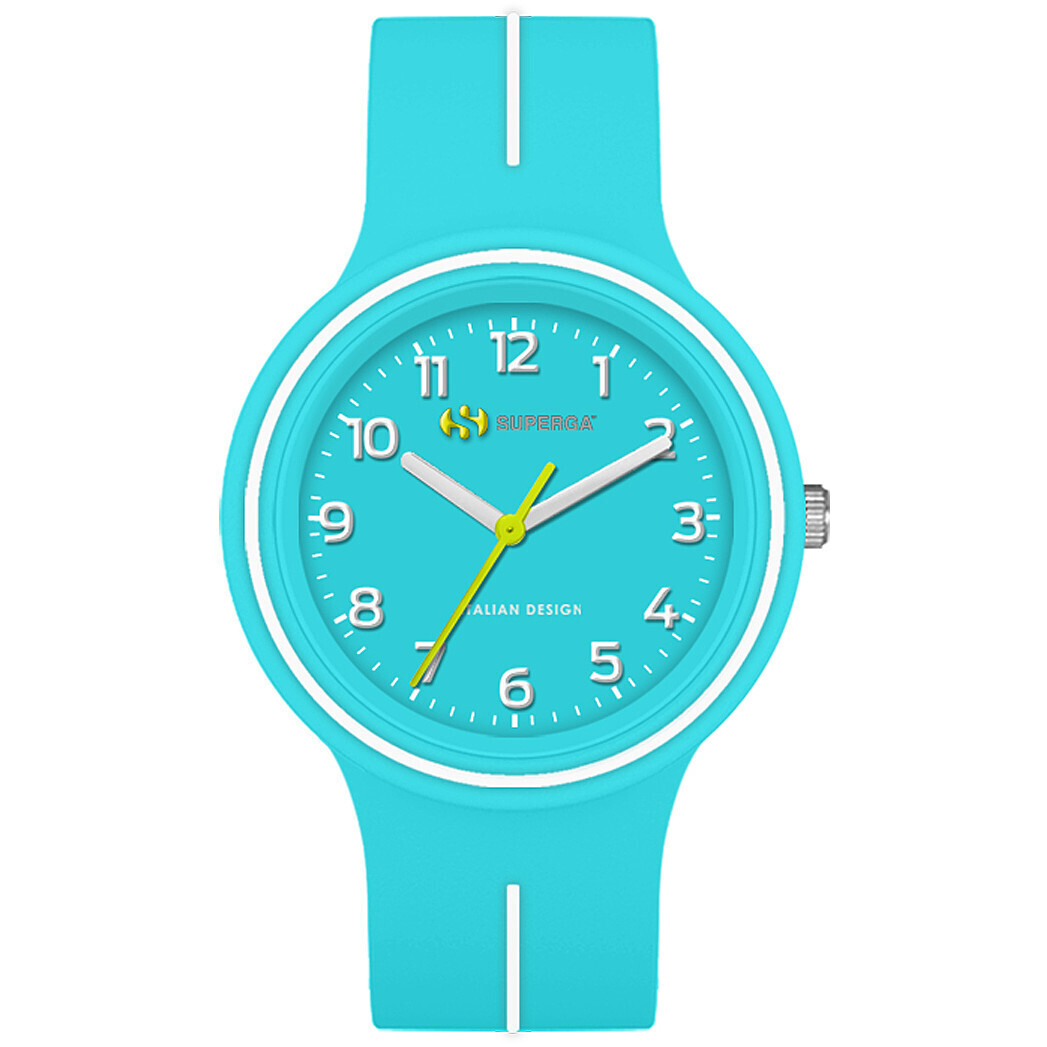 Superga Orologio Piccolo Celeste Bianco