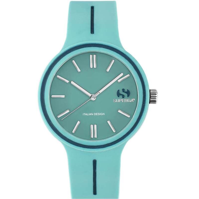 Superga Orologio Medio Verde Marino Blu