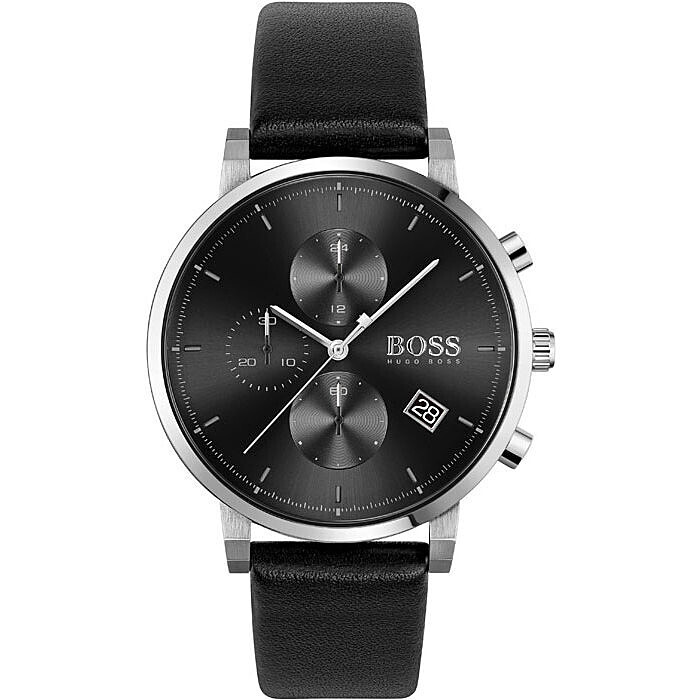 Hugo Boss Cronografo Integrity Nero Pelle Nera