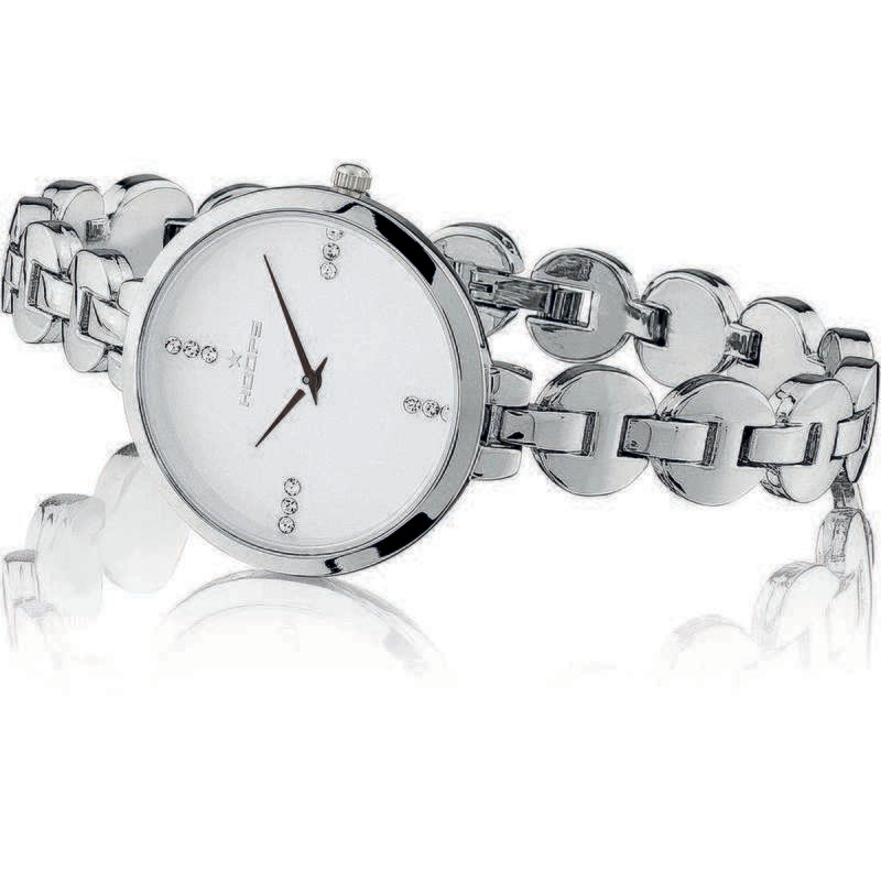 Hoops Orologio Chain Bianco
