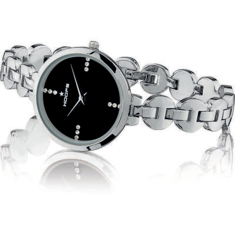 Hoops Orologio Chain Nero