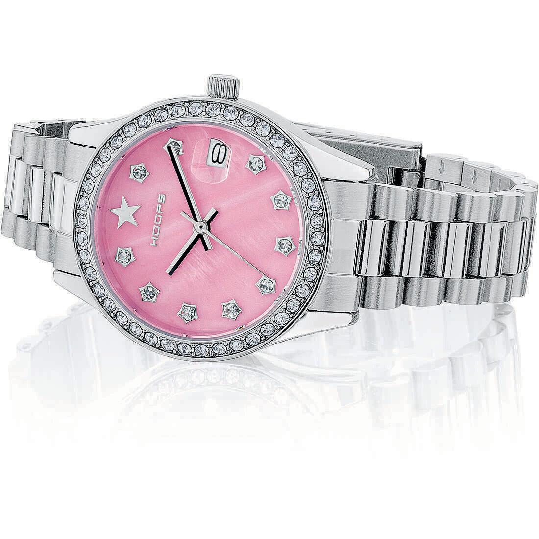 Hoops Orologio Super Luxury Madreperla Cipria
