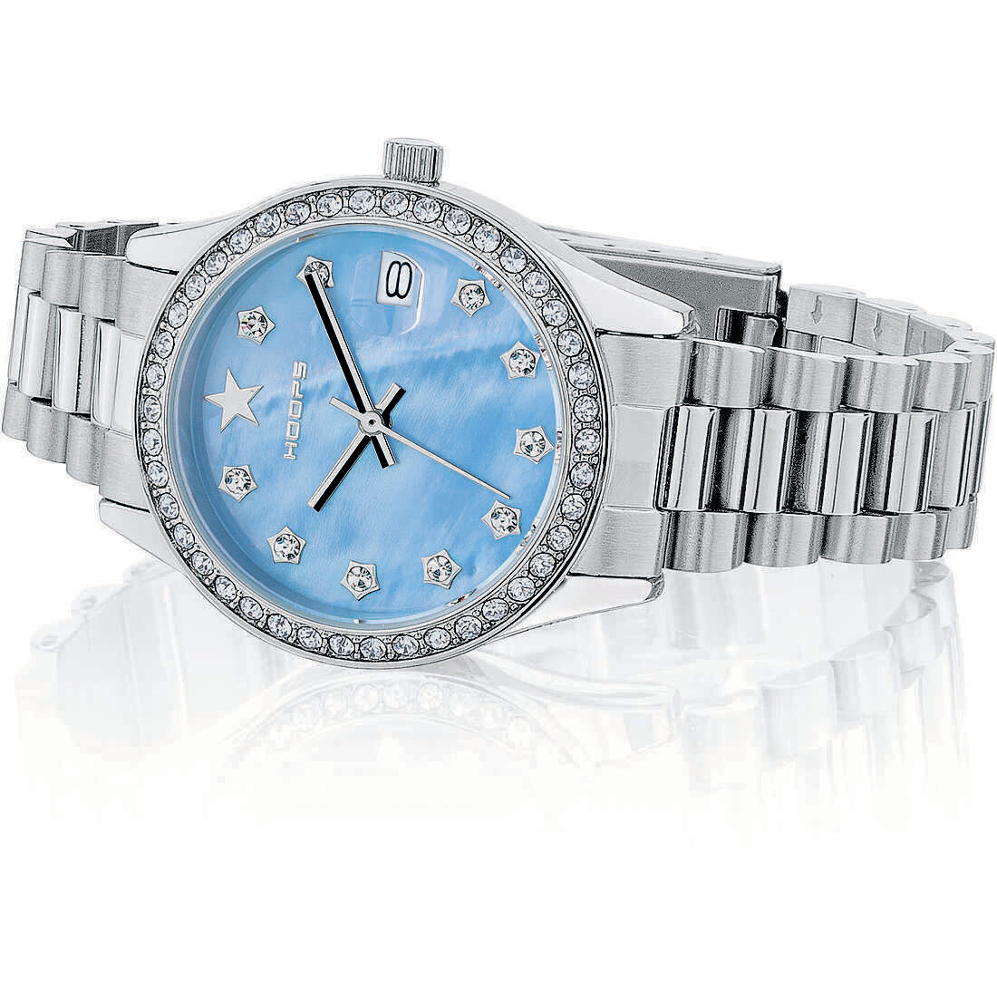 Hoops Orologio Super Luxury Madreperla Cielo