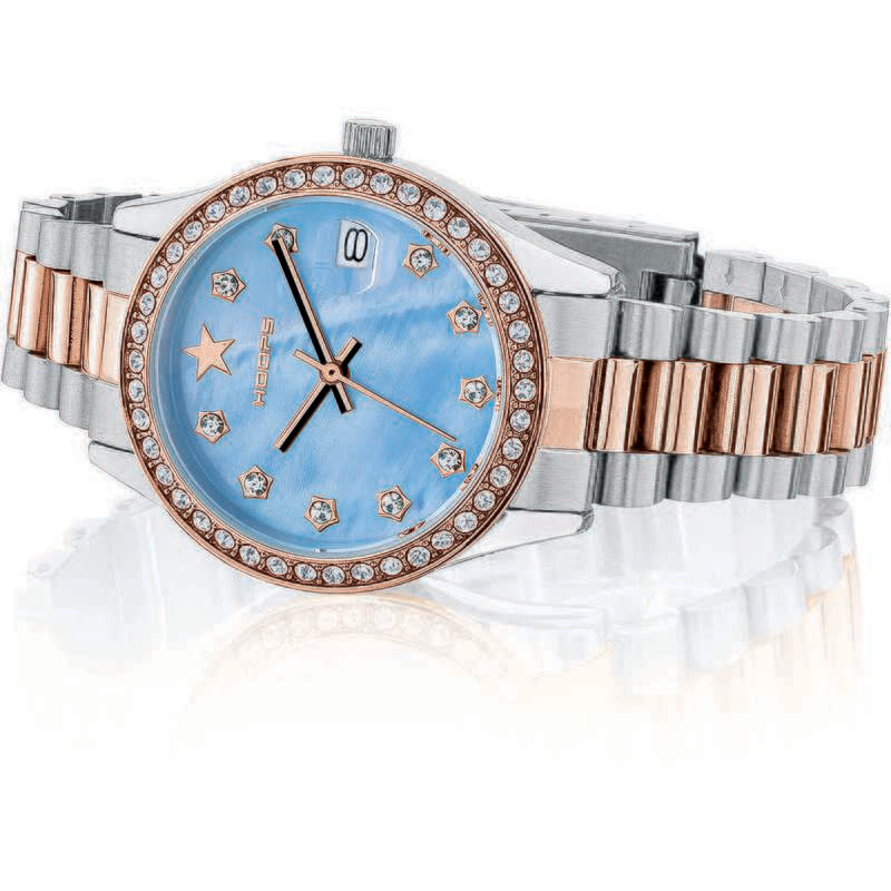 Hoops Orologio Super Luxury S&amp;G Madreperla Cielo