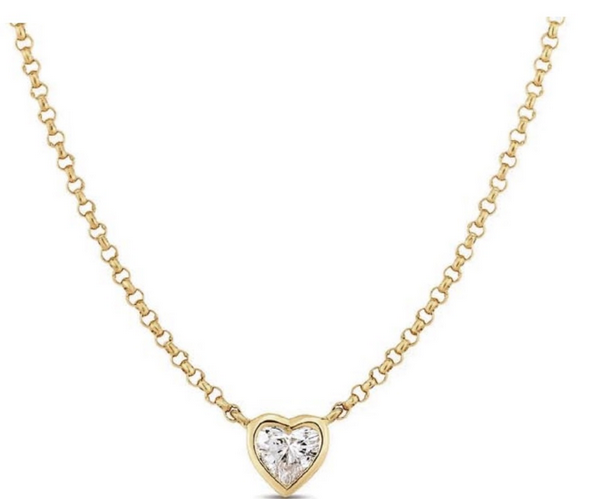 Collana Donna Liu Jo Punto Luce a cuore Zircone
