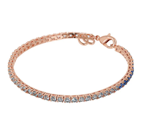 Bronzallure Bracciale Tennis Effetto Dégradé