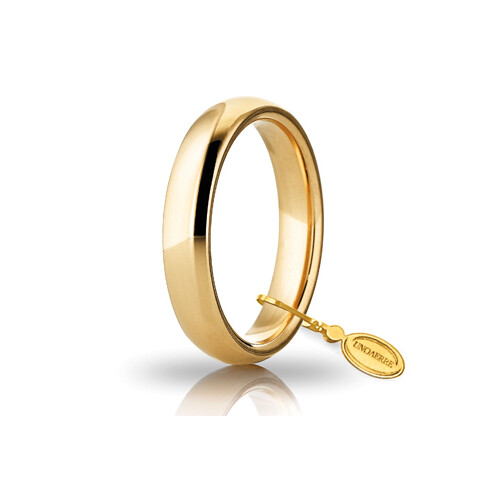 Fede Comoda mm.4,0, Colore: Oro Giallo