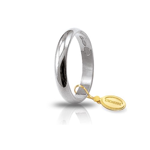 Fede Classica Gr.3 Mm 3,40, colore: Oro Bianco