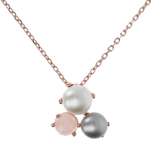 Bronzallure Collana con Pendente Trilogy